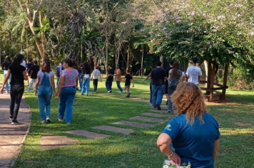 Foto - No dia 16/07/25 as crianças e adolescentes do SCFV realizaram um passeio ao Jardim Botânico!