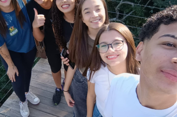 Foto - No dia 16/07/25 as crianças e adolescentes do SCFV realizaram um passeio ao Jardim Botânico!