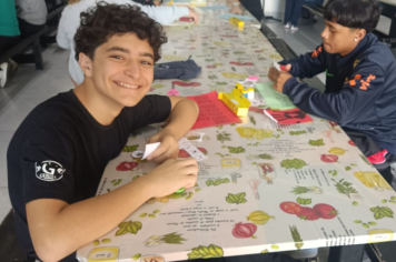 Foto - Consciência que se constrói desde cedo!