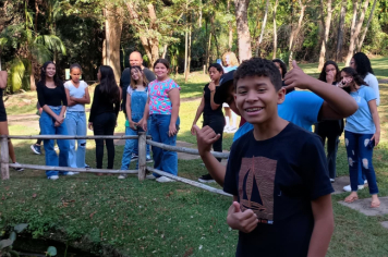 Foto - No dia 16/07/25 as crianças e adolescentes do SCFV realizaram um passeio ao Jardim Botânico!