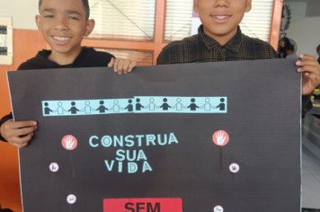 Foto - Consciência que se constrói desde cedo!
