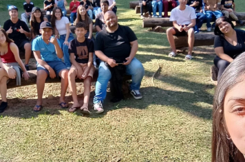 Foto - No dia 16/07/25 as crianças e adolescentes do SCFV realizaram um passeio ao Jardim Botânico!