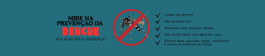 Mire na Prevenção da Dengue!