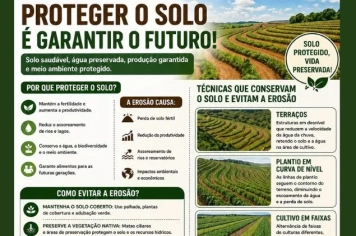 Proteger o solo é garantir o futuro