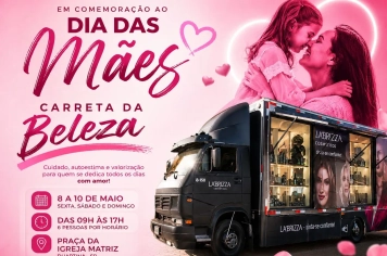 Prefeitura de Duartina realizará serviços gratuitos de cabeleireiro em comemoração ao Dia das Mães