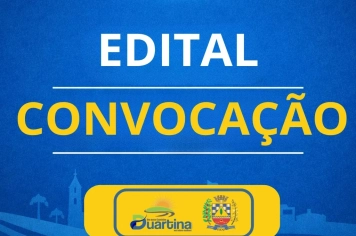EDITAL DE CONVOCAÇÃO PARA ELEIÇÃO DO CONSELHO MUNICIPAL DE POLÍTICAS CULTURAIS DE DUARTINA/SP 