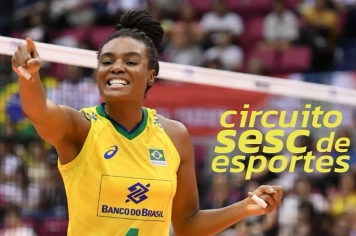 Duartina recebe campeã olímpica Fabiana Claudino neste domingo (16)