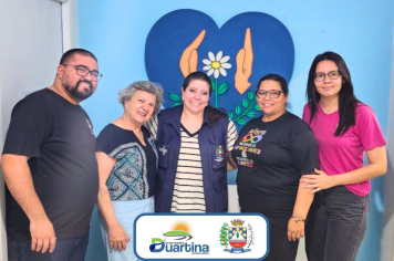 Secretaria de Saúde visita a APAE de Duartina