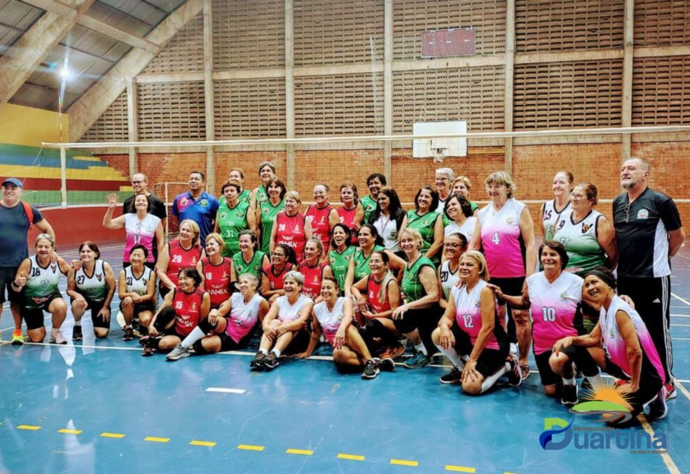 Duartina se destaca no vôlei 58+ e no Circuito de Caminhada neste fim semana