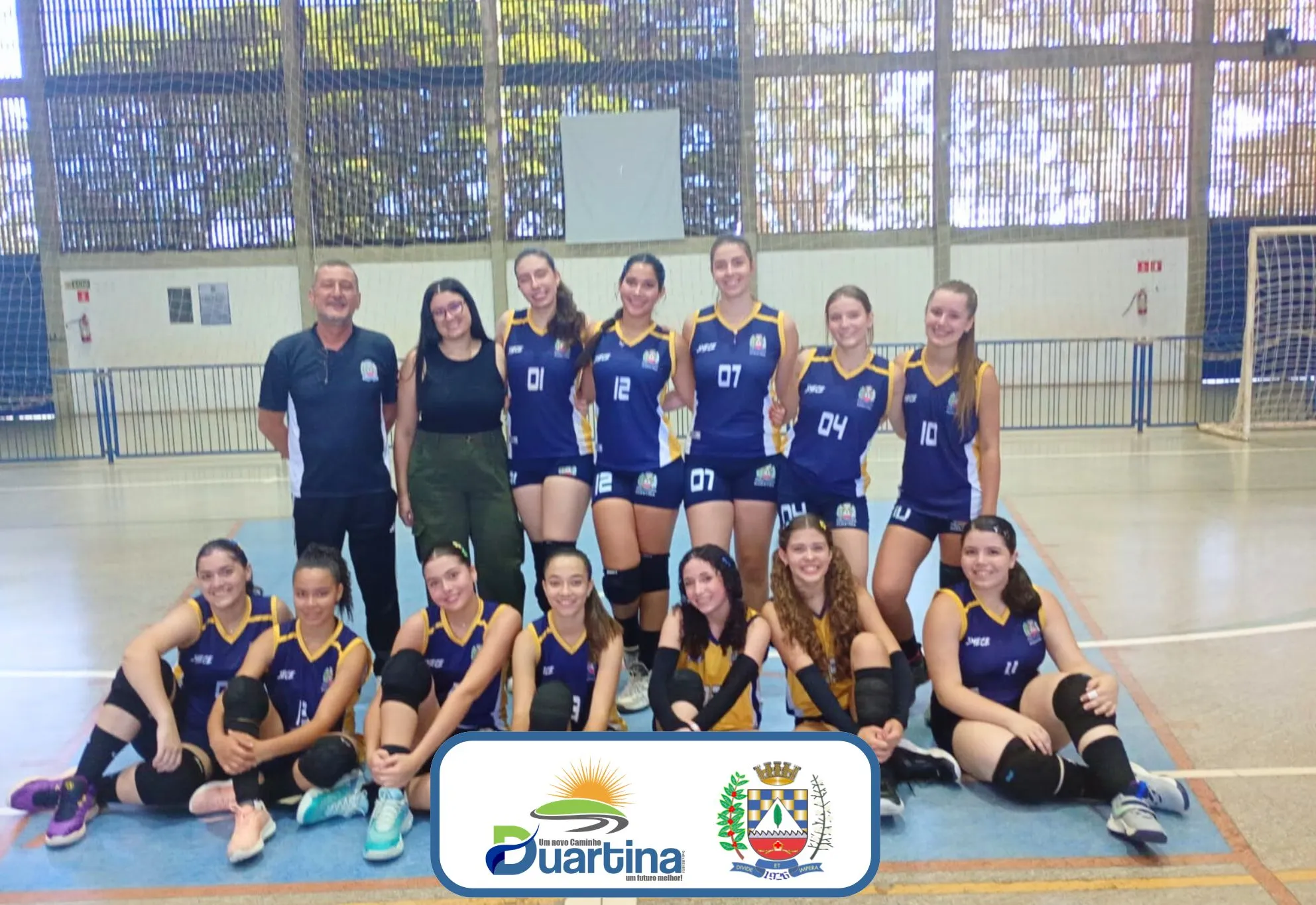 Duartina participa com equipes Sub-18 nos Jogos Abertos da Juventude 2026