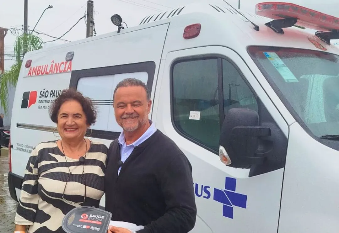 Duartina é contemplada com ambulância 0 km do Governo de São Paulo