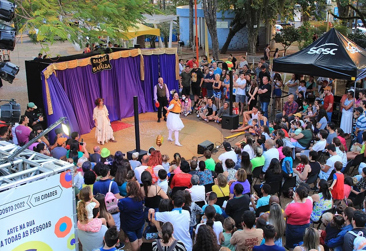 Prefeitura de Duartina promove programação cultural gratuita com o Circuito Sesc de Artes no Eco Parque