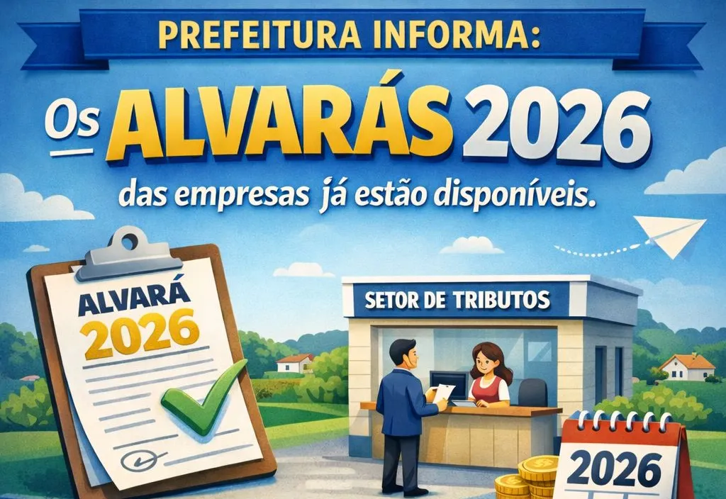 Alvarás 2026 das empresas já estão disponíveis