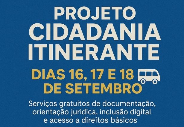 Projeto Cidadania Itinerante em Duartina!