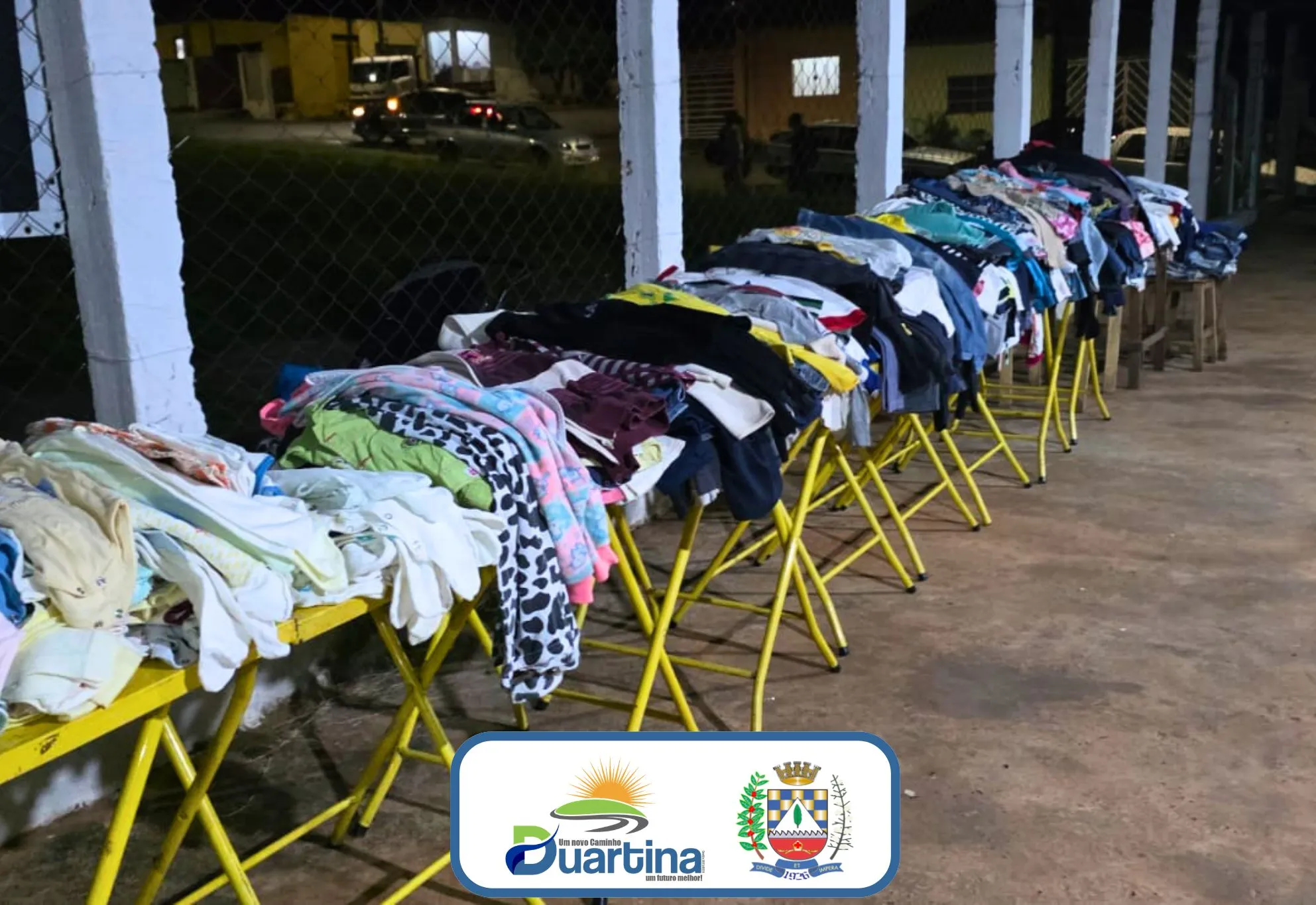 Prefeitura de Duartina realiza entrega de doações da Campanha do Agasalho a famílias em situação de vulnerabilidade
