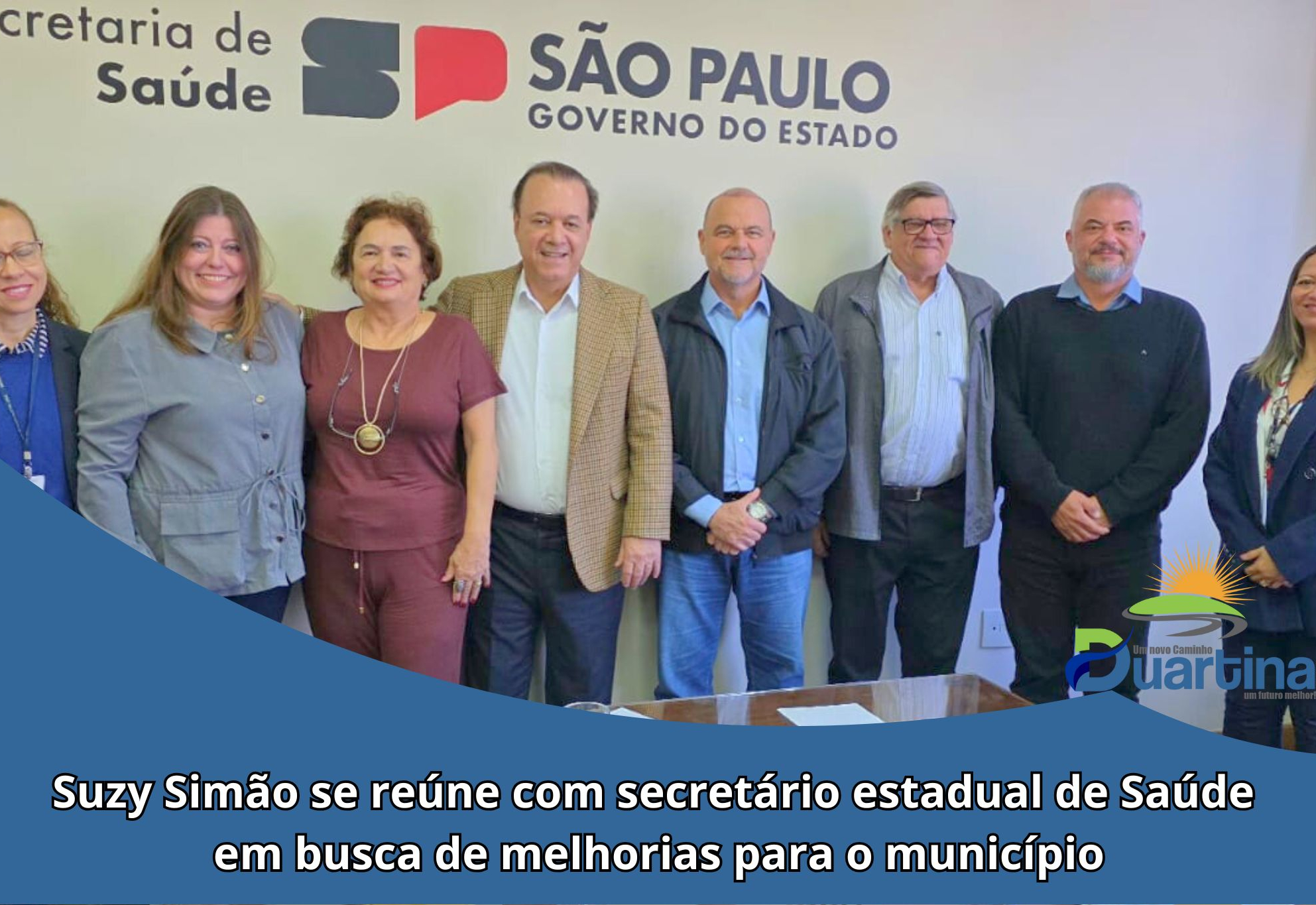 Suzy Simão se reúne com secretário estadual de Saúde em busca de melhorias para o município